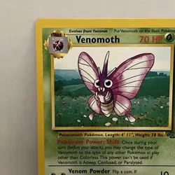 Pokemon Venomoth 29/64 Jungle Regular Near Mint - Image 2