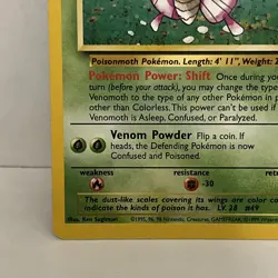 Pokemon Venomoth 29/64 Jungle Regular Near Mint - Image 5