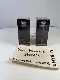 Pokemon - 2 Mega Evolution Pitch Black Booster Bundles - Both Factory Sealed NEW - Image 3