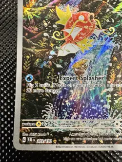 2023 Pokemon Magikarp 203/193 Sv02: Paldea Evolved Holo - Image 5