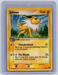 Jolteon 3/17 Holo Rare POP Series 3 LP Pokemon TCG - Image 1