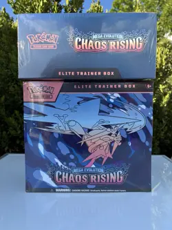 Pokemon Mega Evolutions ME4 Chaos Rising Elite Trainer Box Sealed - Image 3