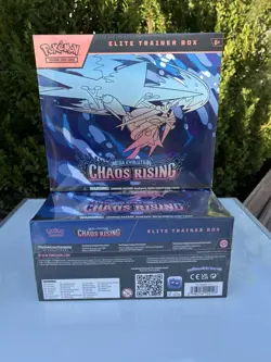 Pokemon Mega Evolutions ME4 Chaos Rising Elite Trainer Box Sealed - Image 4
