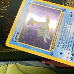 Pokemon TCG Lapras 10/62 Fossil 1st Edition Holo Rare LP + NM - - Image 5