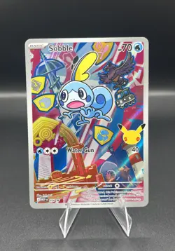 Pokemon First Partner Illustration Collection Series 2 Sobble BSP 054 NM! - Image 1