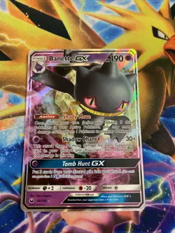 Banette GX 66/168 Celestial Storm Pokemon TCG Ultra Rare Near Mint - Image 1