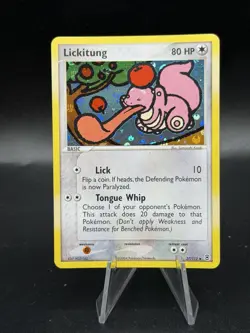 Lickitung 37/112 EX FireRed LeafGreen 2004 FRLG Reverse Holo Pokemon NM IM3 - Image 1