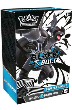 Pokemon TCG Scarlet & Violet Black Bolt Booster Bundle Sealed - Image 1