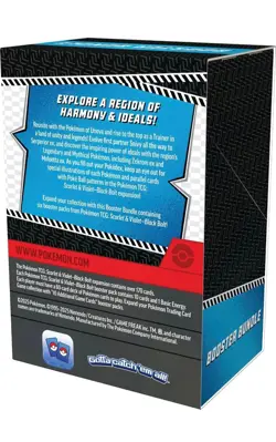 Pokemon TCG Scarlet & Violet Black Bolt Booster Bundle Sealed - Image 2