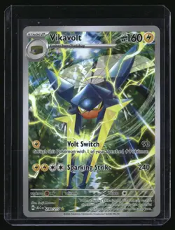 VIKAVOLT 230/217 ILLUSTRATION RARE ASCENDED HEROES POKEMON HOLO NEAR MINT - Image 1