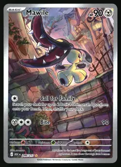 MAWILE 246/217 ILLUSTRATION RARE ASCENDED HEROES POKEMON HOLO NEAR MINT - Image 1
