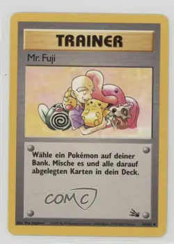 Mr Fuji German Pokemon Fossil #58 1999 - Image 1