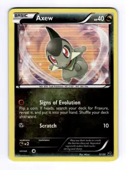 Axew (12) Dragon Vault #12 (2012) Holo NM Pokemon - Image 1