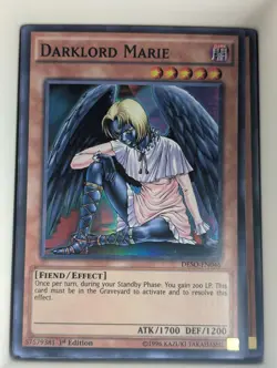 Darklord Marie DESO-EN046 Super Rare Destiny Soldiers Yu-Gi-Oh 1st Edition NM - Image 1