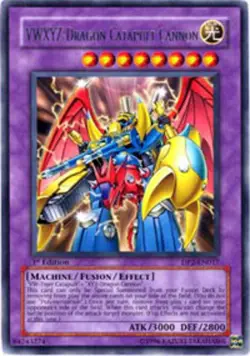 1x (NM) VWXYZ-Dragon Catapult Cannon - DP2-EN017 - Rare - 1st Edition YuGiOh - Image 1