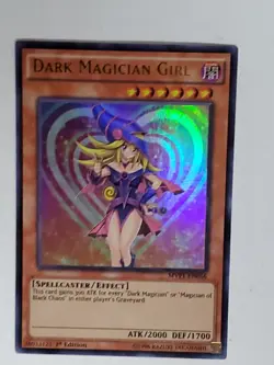 Yu-Gi-Oh! TCG Dark Magician Girl MVP1-EN056 Ultra Rare 1st Edition - Image 2