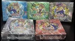 Yugioh 25th Anniversary Booster Box Set of 5 - Legend Blue Eyes White Dragon Lot - Image 3