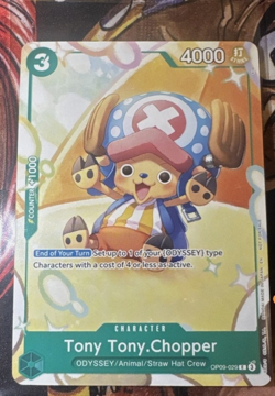 Tony Tony Chopper Alt Art One Piece Promo Op09-029 Sealed - Image 1