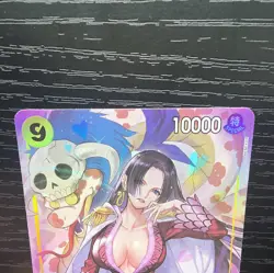 Bandai One Piece TCG Boa Hancock OP14-112 SR SP Alt Art Holo ENG - Image 3