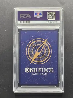PSA 10 GEM MINT One Piece TCG Fist of Divine Speed Monkey D. Luffy OP11-118 SEC - Image 2