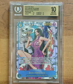 One Piece TCG 500 Years In The Future OP07051 Boa Hancock Manga Art BGS 10 - Image 1