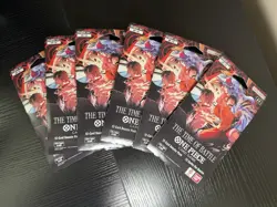 One Piece TCG: The Time Of Battle Sleeved Booster Packs OP-16 LOT OF 6 English - Image 1