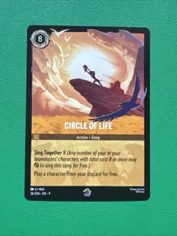 Disney Lorcana TCG Circle Of Life Fabled Non Foil 26/204 NM - Image 1
