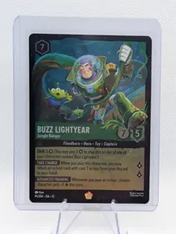 Disney Lorcana Wilds Unknown Buzz Lightyear: Jungle Ranger 91/204 Legendary Foil - Image 1