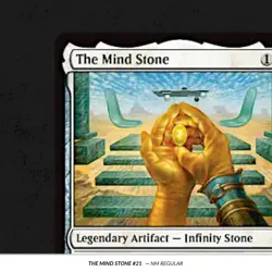 The Mind Stone 21 Mythic NM Regular Infinity Stone MTG MSH - Image 1