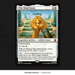 The Mind Stone 21 Mythic NM Regular Infinity Stone MTG MSH - Image 2