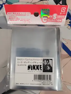 GODDESS OF VICTORY: NIKKE Mihara No.MT2179 Anime Card Sleeves *NEW* 65ct - Image 3