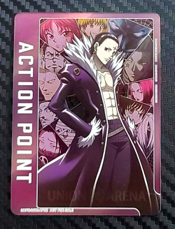 HUNTER×HUNTER/QUWROF/Foil/HTR-AP02/Union Arena Action Point Card/Promo - Image 2