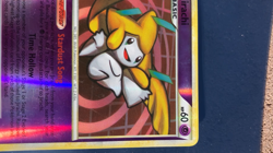 2011 Pokemon Nintendo Jirachi Basic Card 11/95 Reverse Halo Call of Legends - Image 2