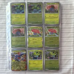 Phantasmal Flames 100% COMPLETE base set 176 cards C, UC, R, R/H, Ex, Pokemon - Image 1