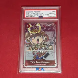 2023 ONE PIECE PREMIUM CARD COLLECTION 25TH EDITION TONY TONY CHOPPER PSA 10 - Image 1