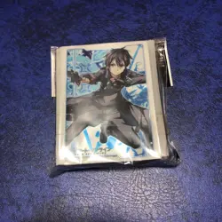 SAO Kirito Sleeve Set Trading Card Protection Anime - Image 1