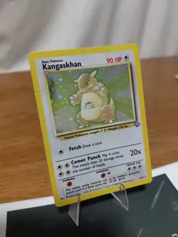 Pokemon TCG Kangaskhan Holo Rare Card Jungle Unlimited Edition 05/64 HP/DMG - Image 4