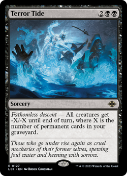 x4 Terror Tide LCI MTG 127 RARE M/NM 4x - Image 1