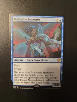 Malleable Impostor Commander: Wilds of Eldraine Regular - Image 1
