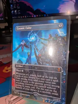 Cosmic Cube (Borderless) M 0337 Mythic Rare Marvel Magic The Gathering 🔥🔥🔥 - Image 1