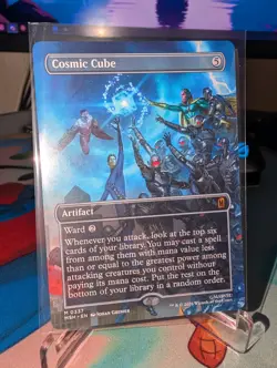 Cosmic Cube (Borderless) M 0337 Mythic Rare Marvel Magic The Gathering 🔥🔥🔥 - Image 2