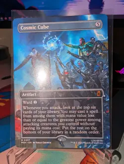 Cosmic Cube (Borderless) M 0337 Mythic Rare Marvel Magic The Gathering 🔥🔥🔥 - Image 3