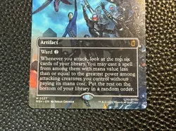 MTG Cosmic Cube Borderless #337 Marvel Super Heroes Mythic NM Never Plated - Image 2