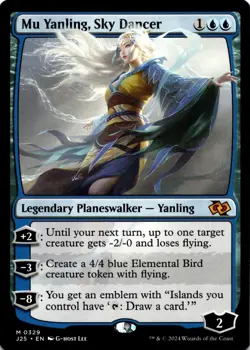 MTG Mu Yanling, Sky Dancer NON FOIL NM M 329 Foundations Jumpstart - Image 1