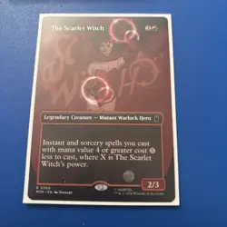 The Scarlet Witch (Borderless) Marvel Super Heroes Regular Near Mint Unplayed NM - Image 1