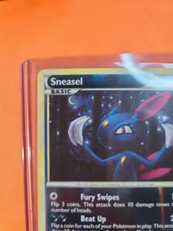 Sneasel 68/90 NM Common Reverse Holo HGSS Undaunted 2010 Pokemon TCG - Image 5