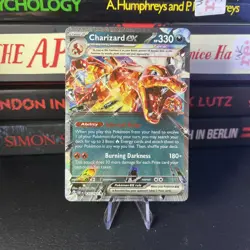Pokemon TCG Charizard ex Sv03: Obsidian Flames 125/197 Holo Double Rare - Image 1