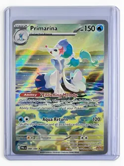 Pokemon TCG Primarina 088/084 Pitch Black Illustration Rare Holo Full Art NM - Image 1