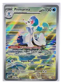 Pokemon TCG Primarina 088/084 Pitch Black Illustration Rare Holo Full Art NM - Image 2
