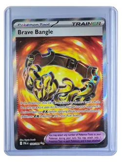 Pokemon Brave Bangle 104/084 Pitch Black Illustration Rare Holo Full Art NM - Image 1